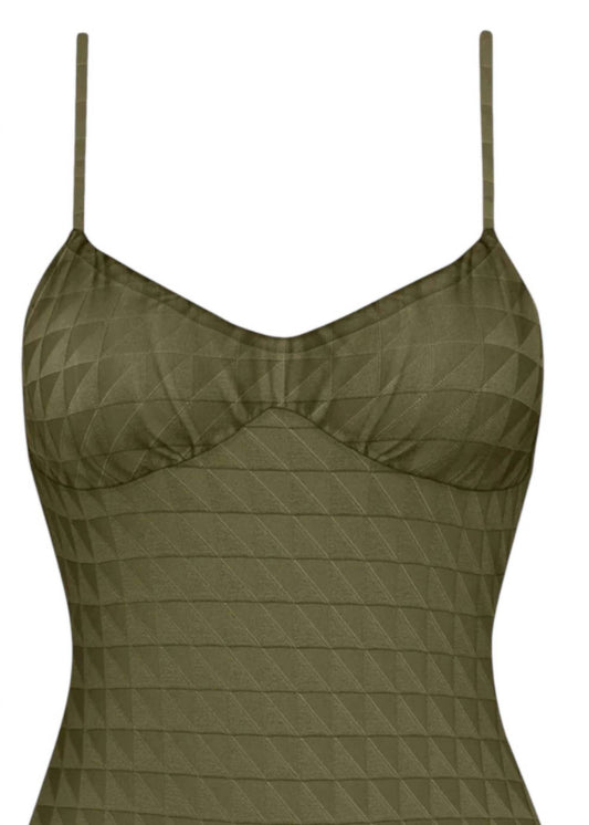 Acacia - Women's Linden Triangle Full Piece Loden Swimsuit
