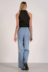 Elan - Drawstring Tencel Denim Pants