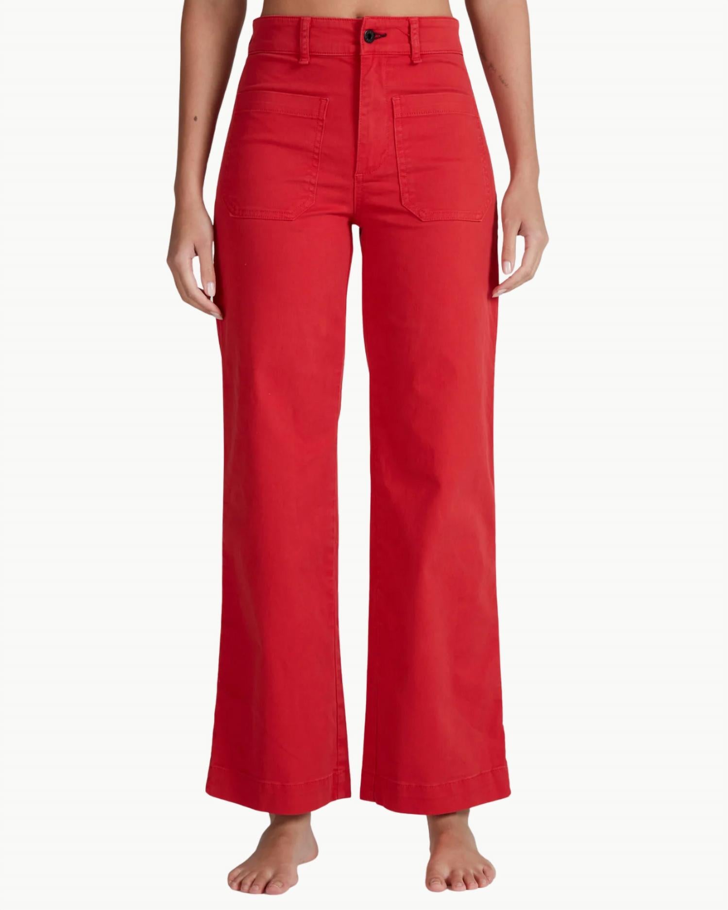 Askk Ny - Sailor Twill High Rise Pants