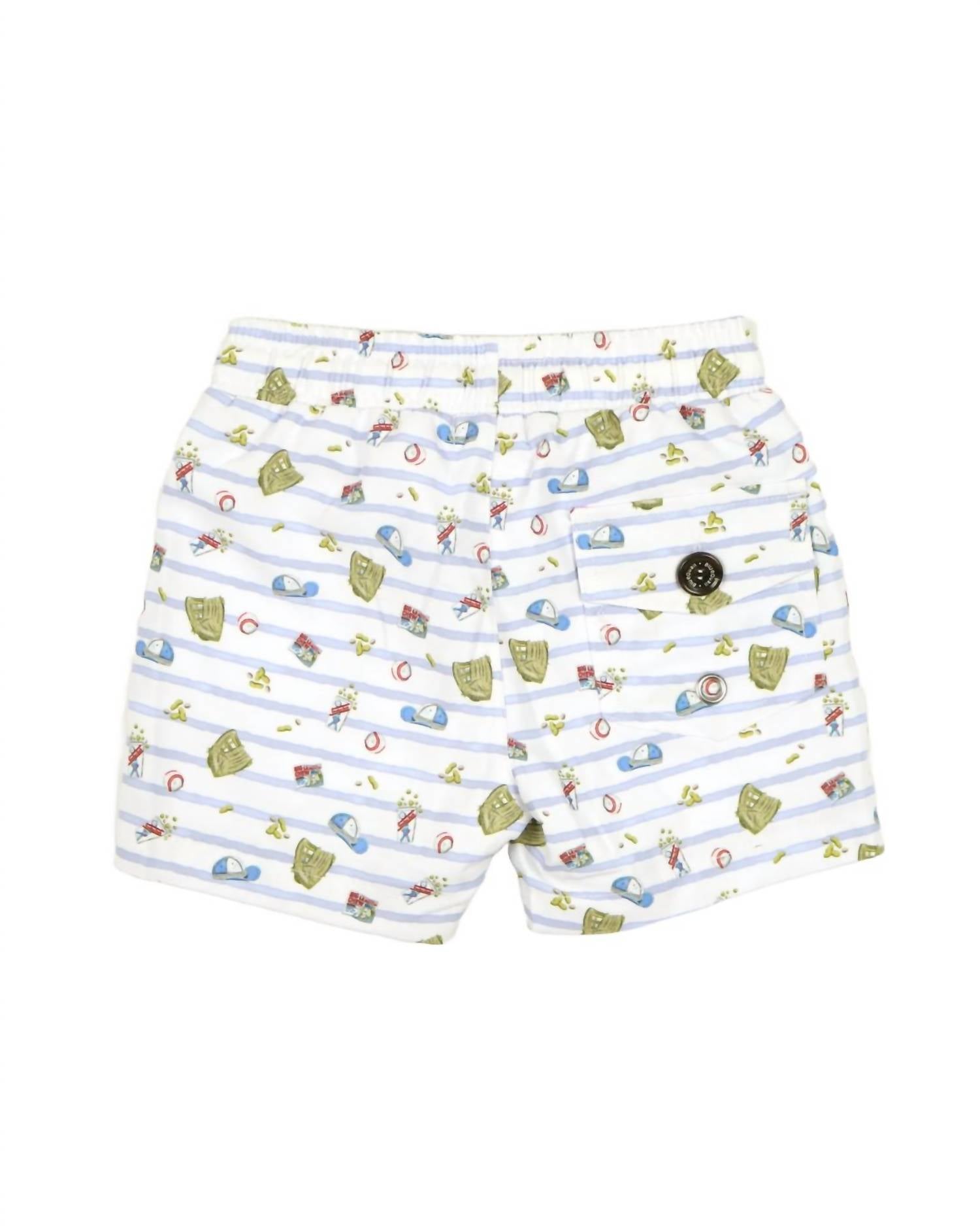 Blue Quail Clothing Co. - Kids' 7th Inning Stretch Swim Trunk