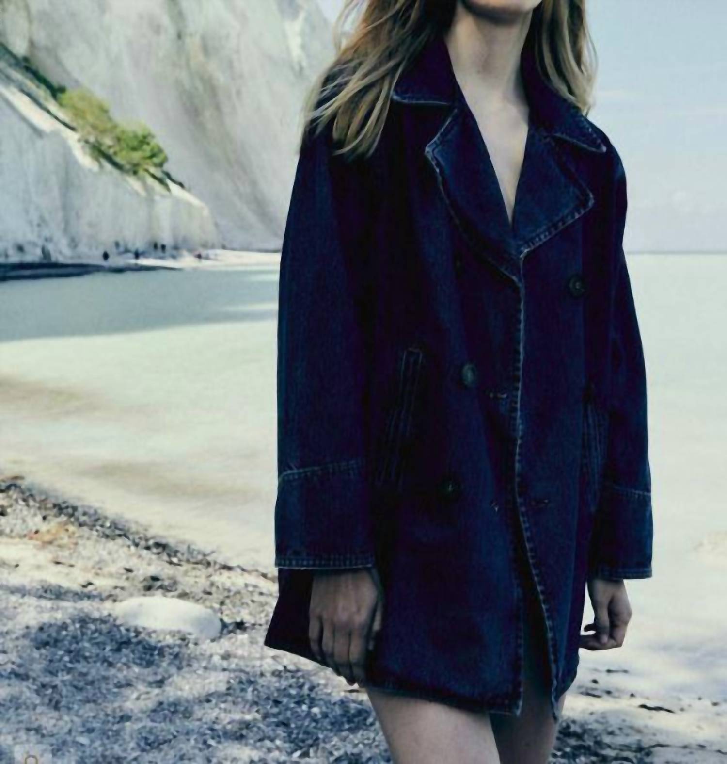 Mille - Ricky Denim Peacoat