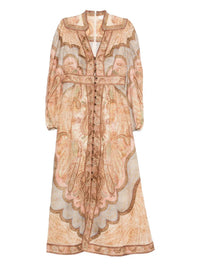 Zimmermann - Wanderlust Plunge Midi Dress