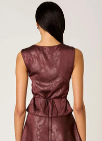 Nia - Vineland Satin Sheen Top