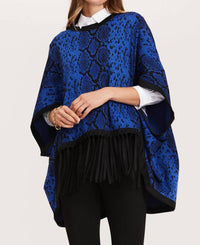Tyler Boe - Fergie Jacquard Poncho