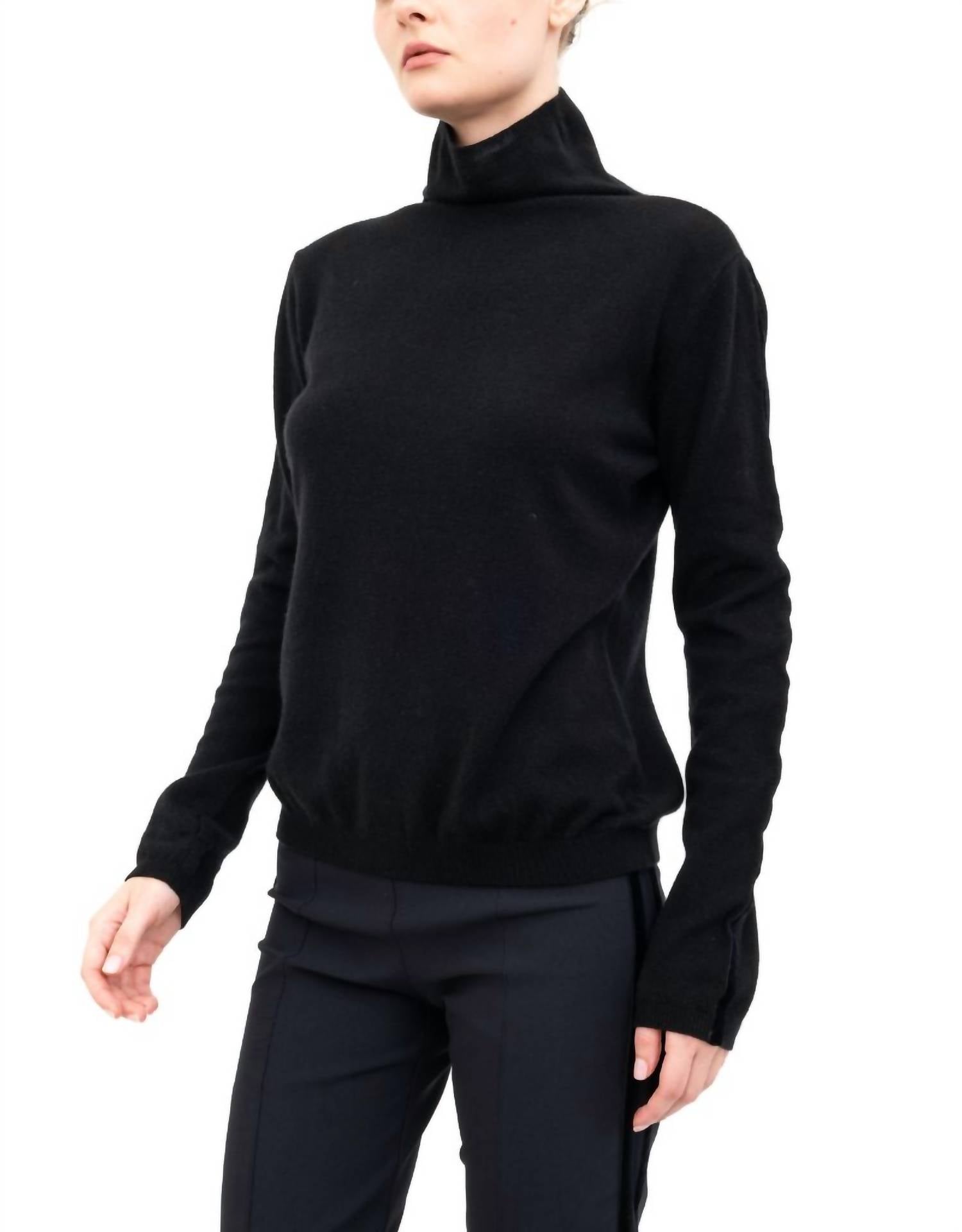 Elaine Kim - Alexia Mock Neck Top