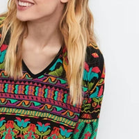 Aldo Martins - V-Neck Ingrid Top