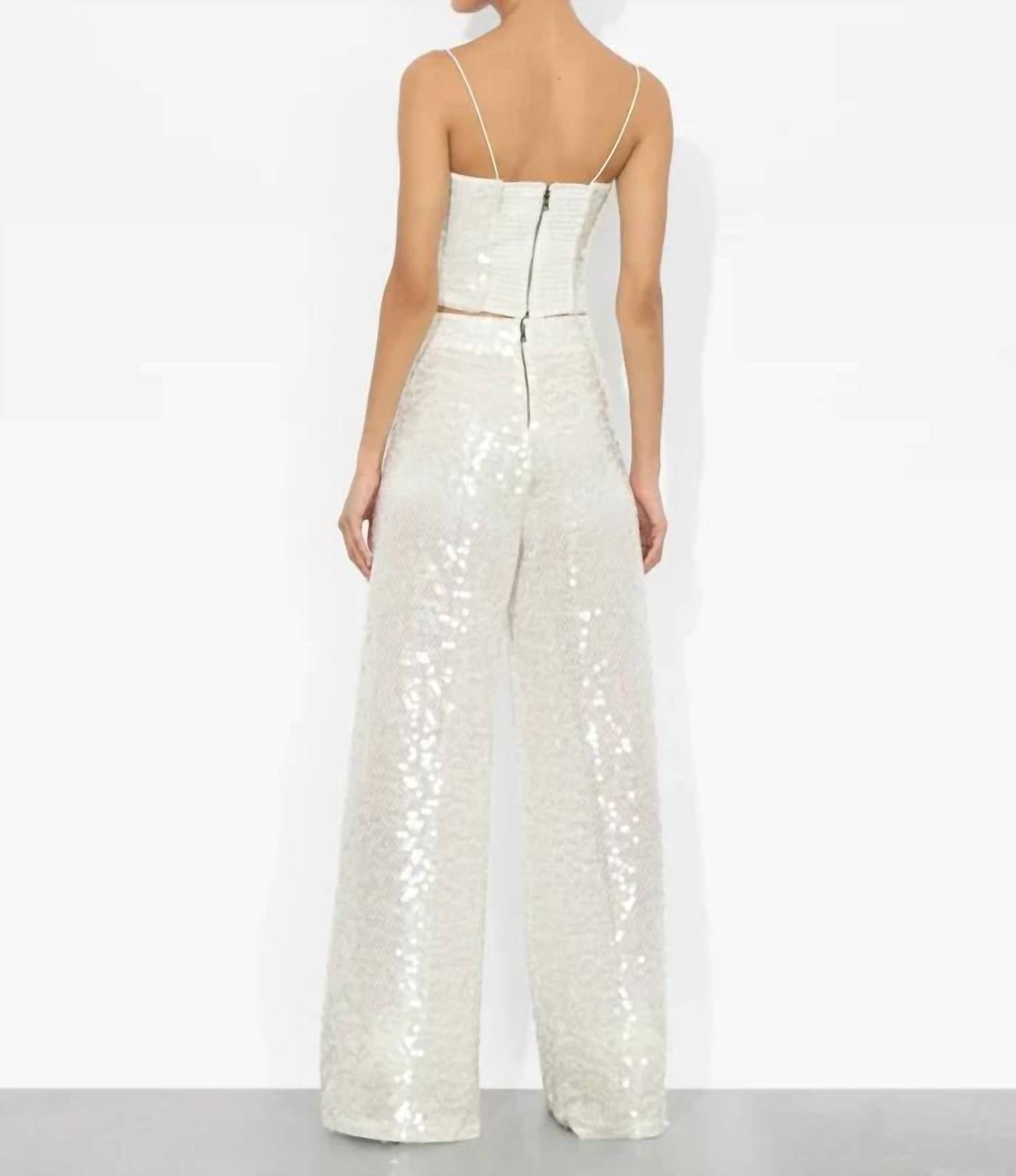 Alice + Olivia - Athena Sequin Pant