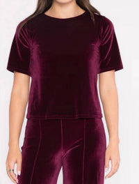 Ripley Rader - Velvet Extended Short Sleeve Top