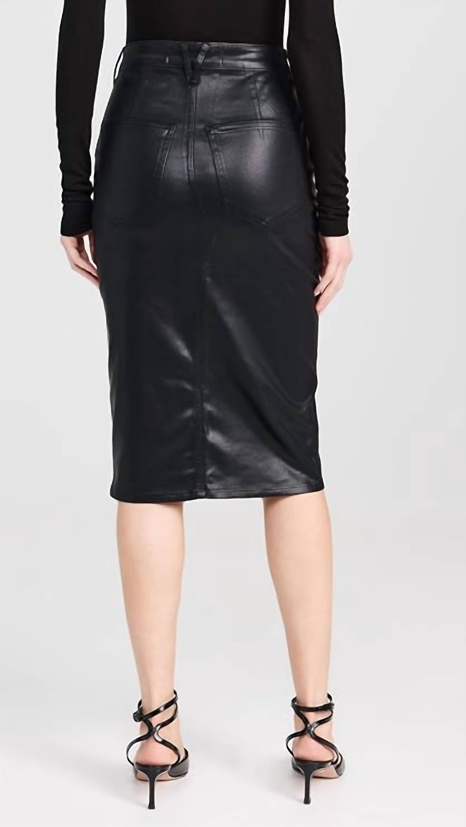 Veronica Beard - Breves Coated Midi Skirt