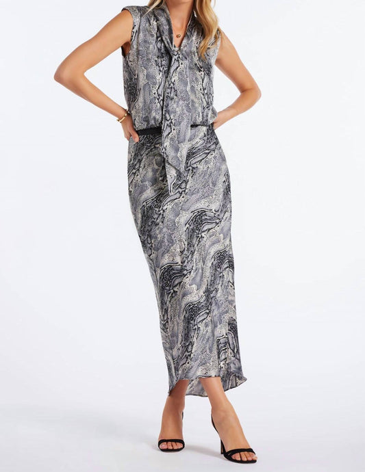 Bishop + Young - Python Bias Slip Skirt
