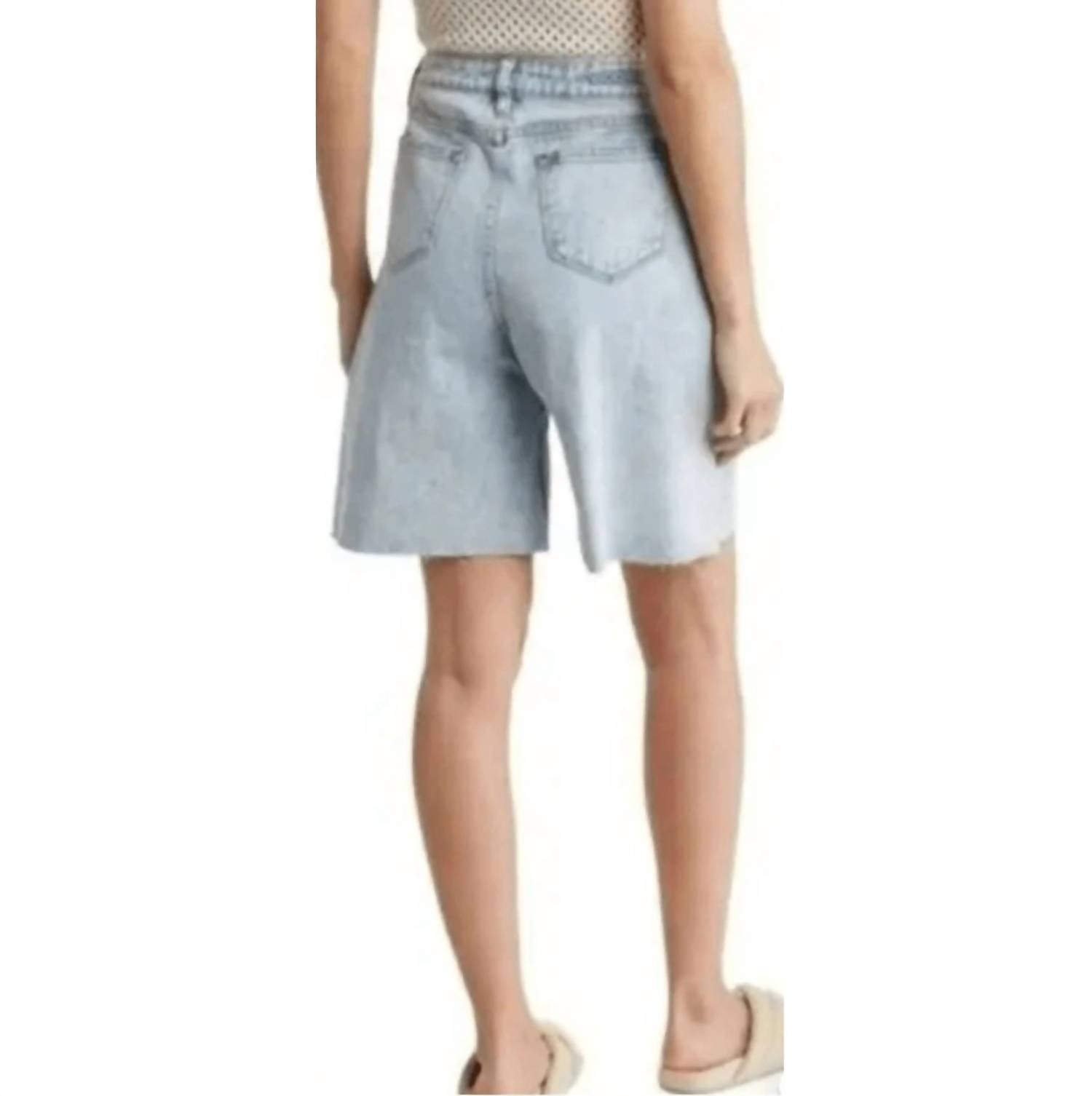 Vigoss - Bermuda Cut Off Denim Shorts