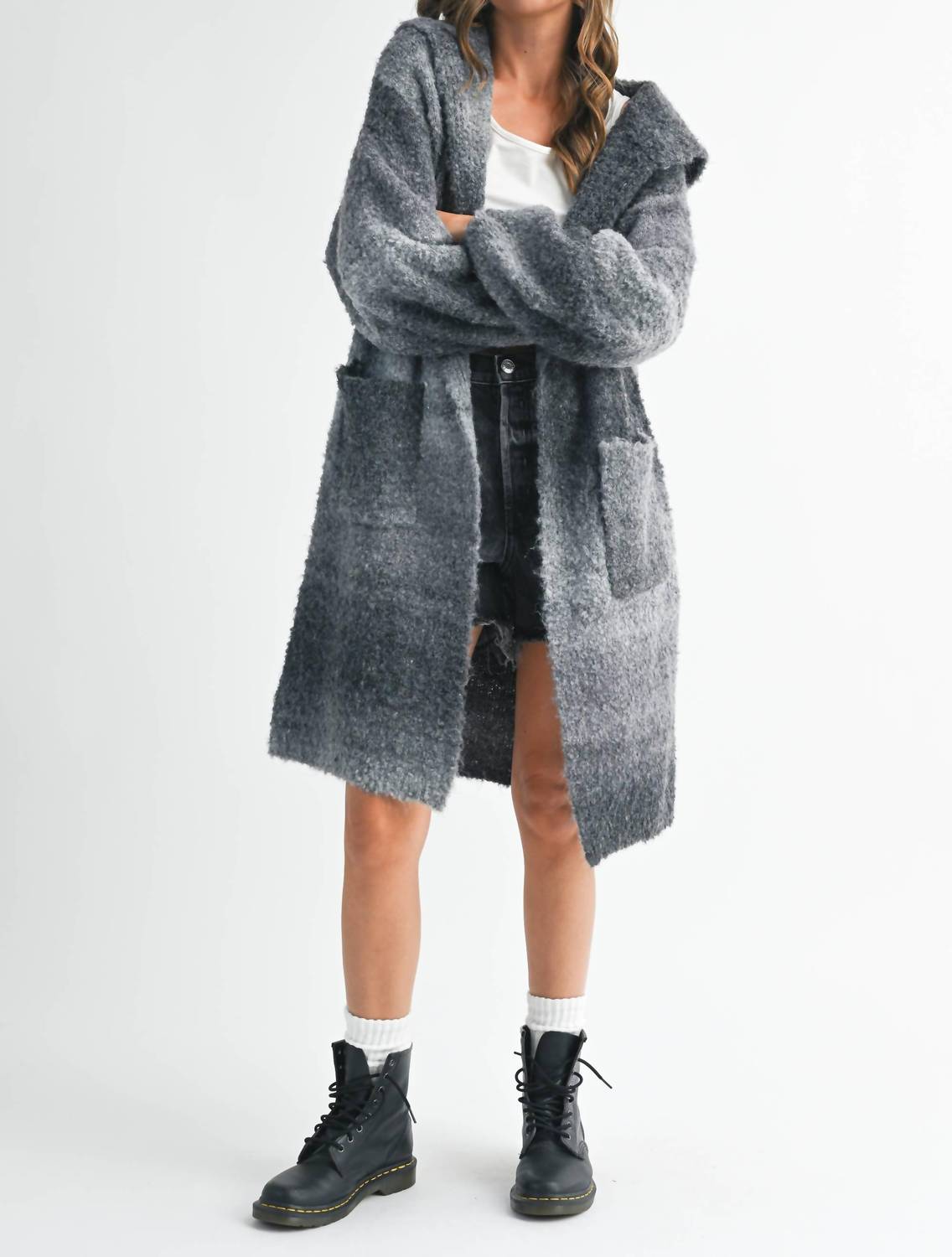 Aemi + Co - Nelsi Hooded Cardigan