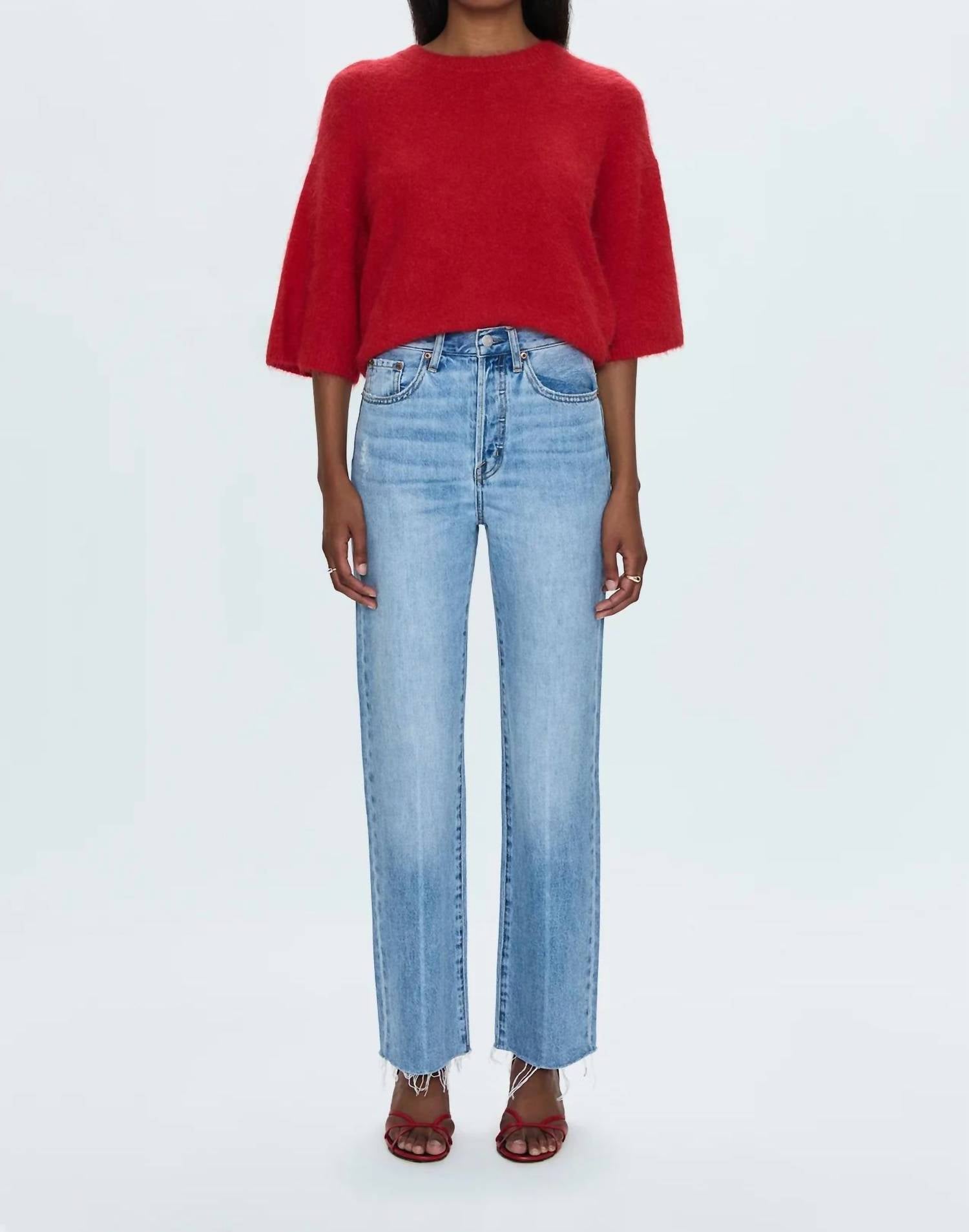 Pistola - Cassie Super High Rise Straight Jean