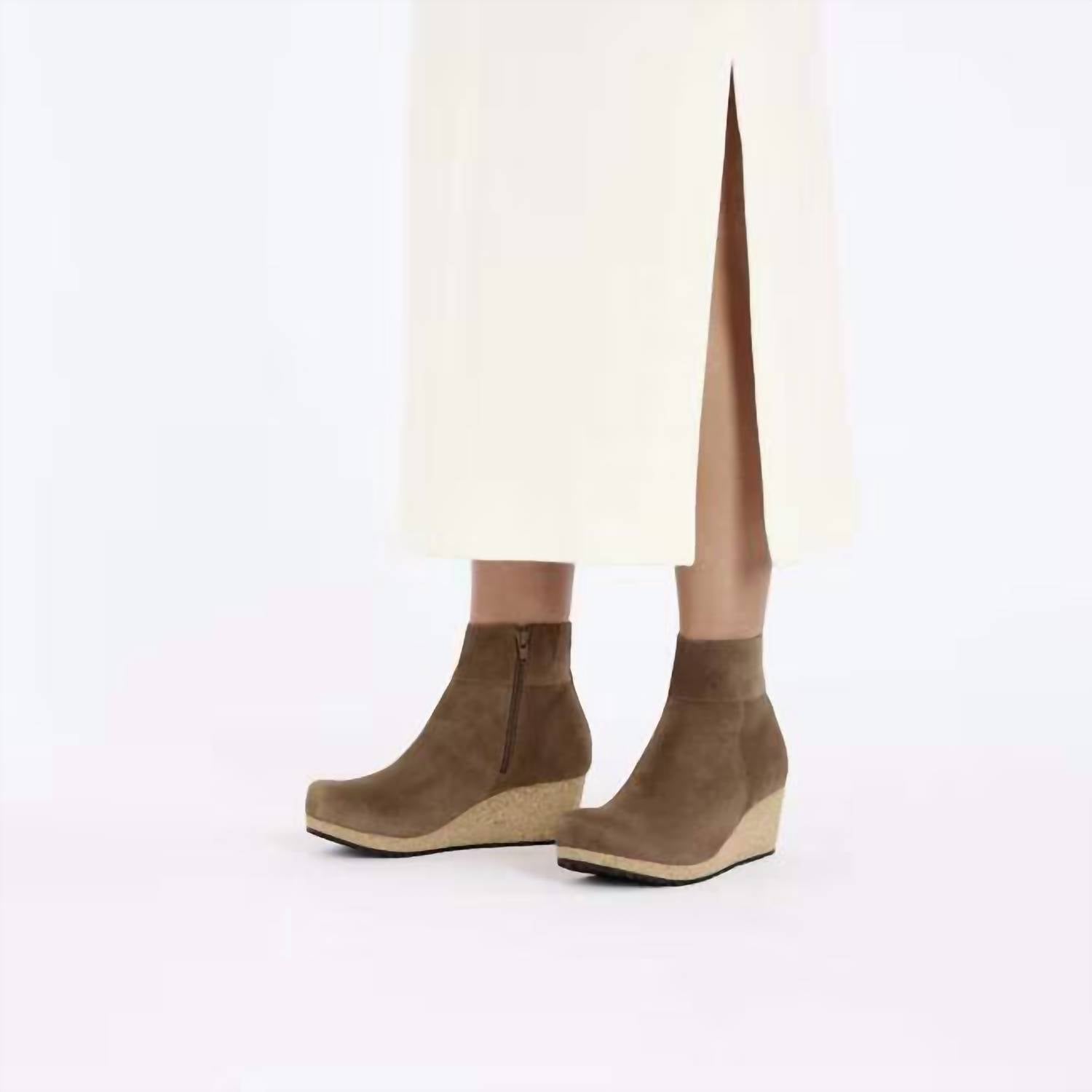 Birkenstock - Women's Ebba Suede Leather Booties
