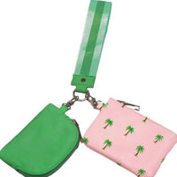Pretty Simple - Women's Dual Nylon Pouch Wristlet
