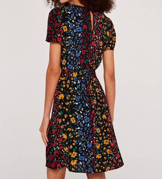 Apricot - Floral Mini Dress