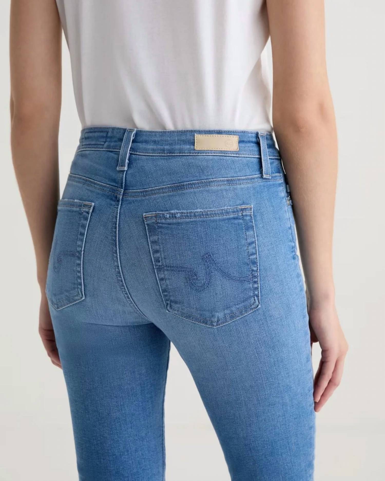 Ag Jeans - Mari Mid Rise Slim Straight Jeans