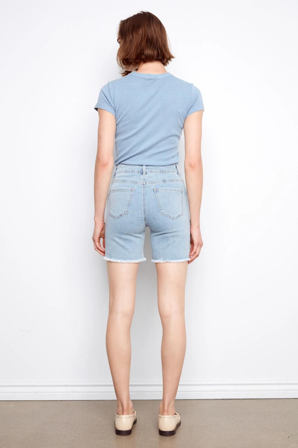 Charlie B - Side Embroidered Shorts