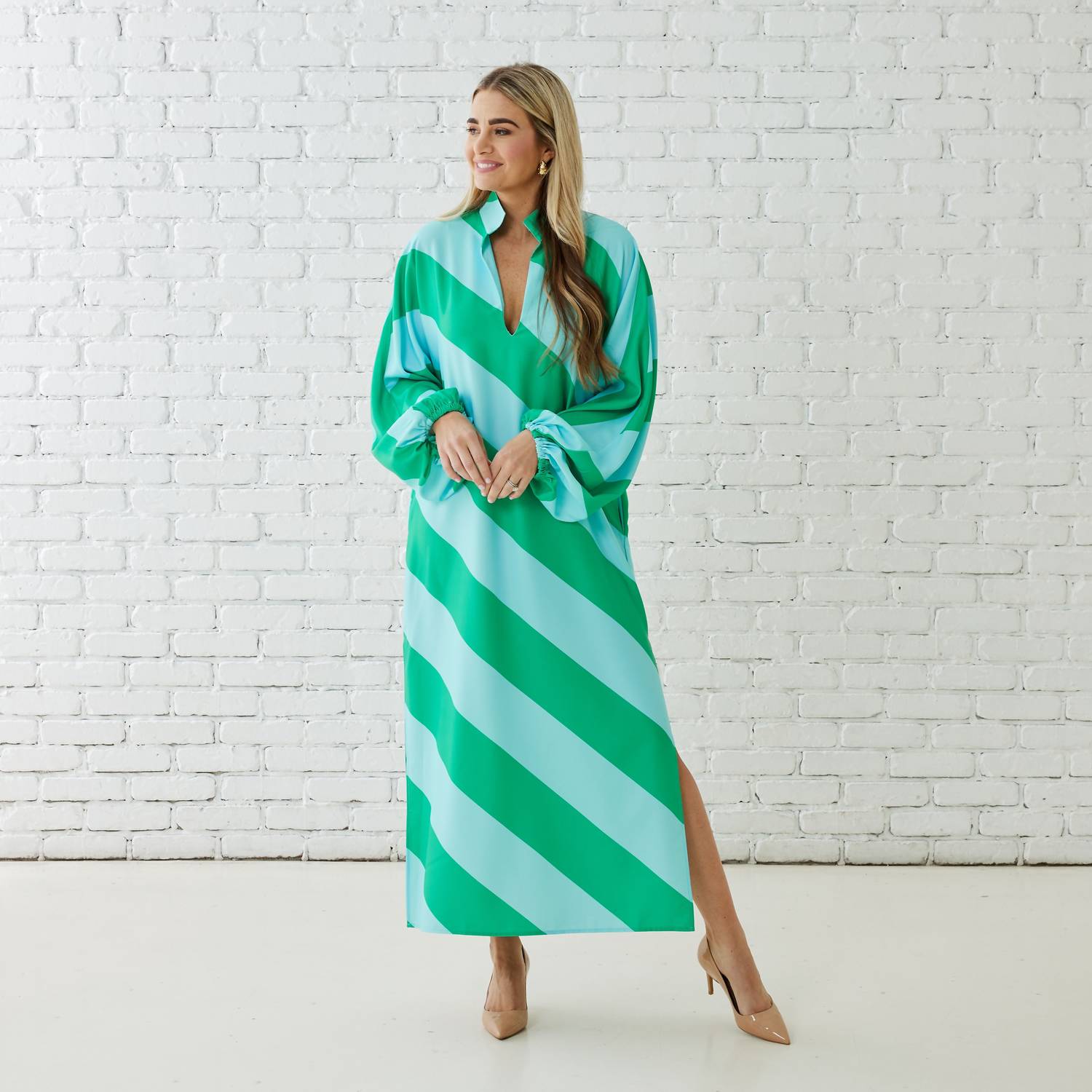 Caryn Lawn - Coco Caftan Midi Dress