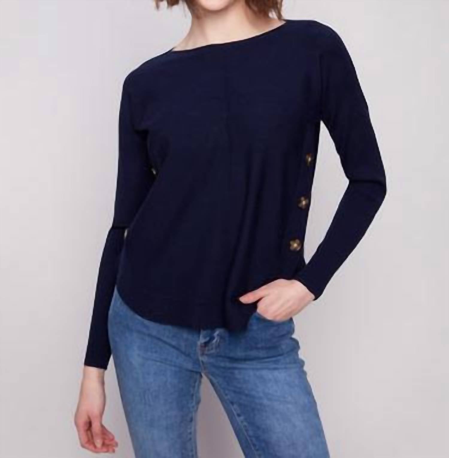 Charlie B - Boat Neck Sweater