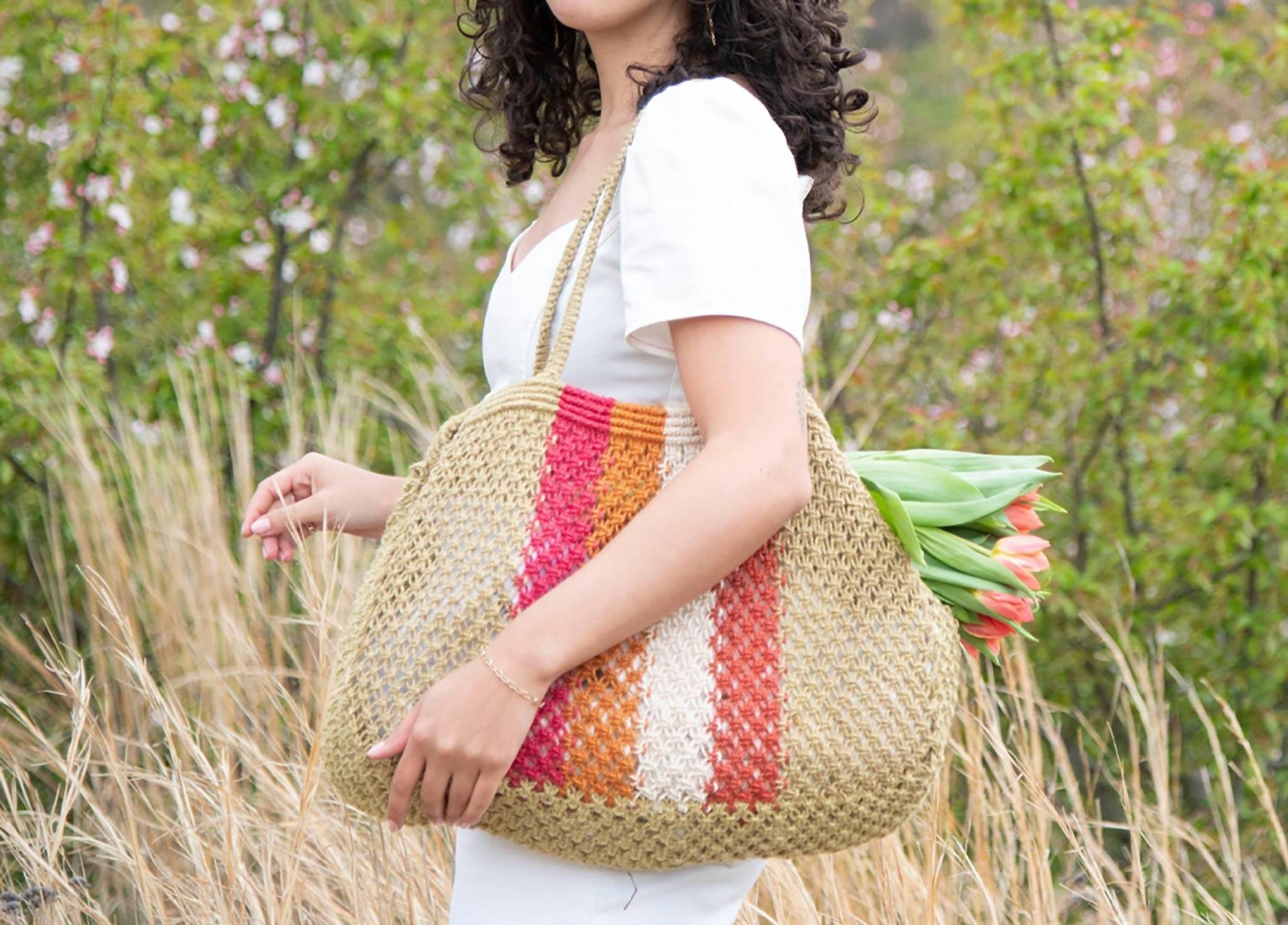 Per Lei New York - Women's Makara Market Tote