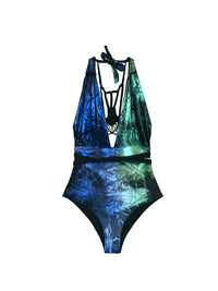 Charmosa - Women's Camille Reversible Velvet One Piece Swimsuit
