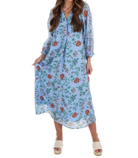 Entro - Handpicked Floral Midi Dress