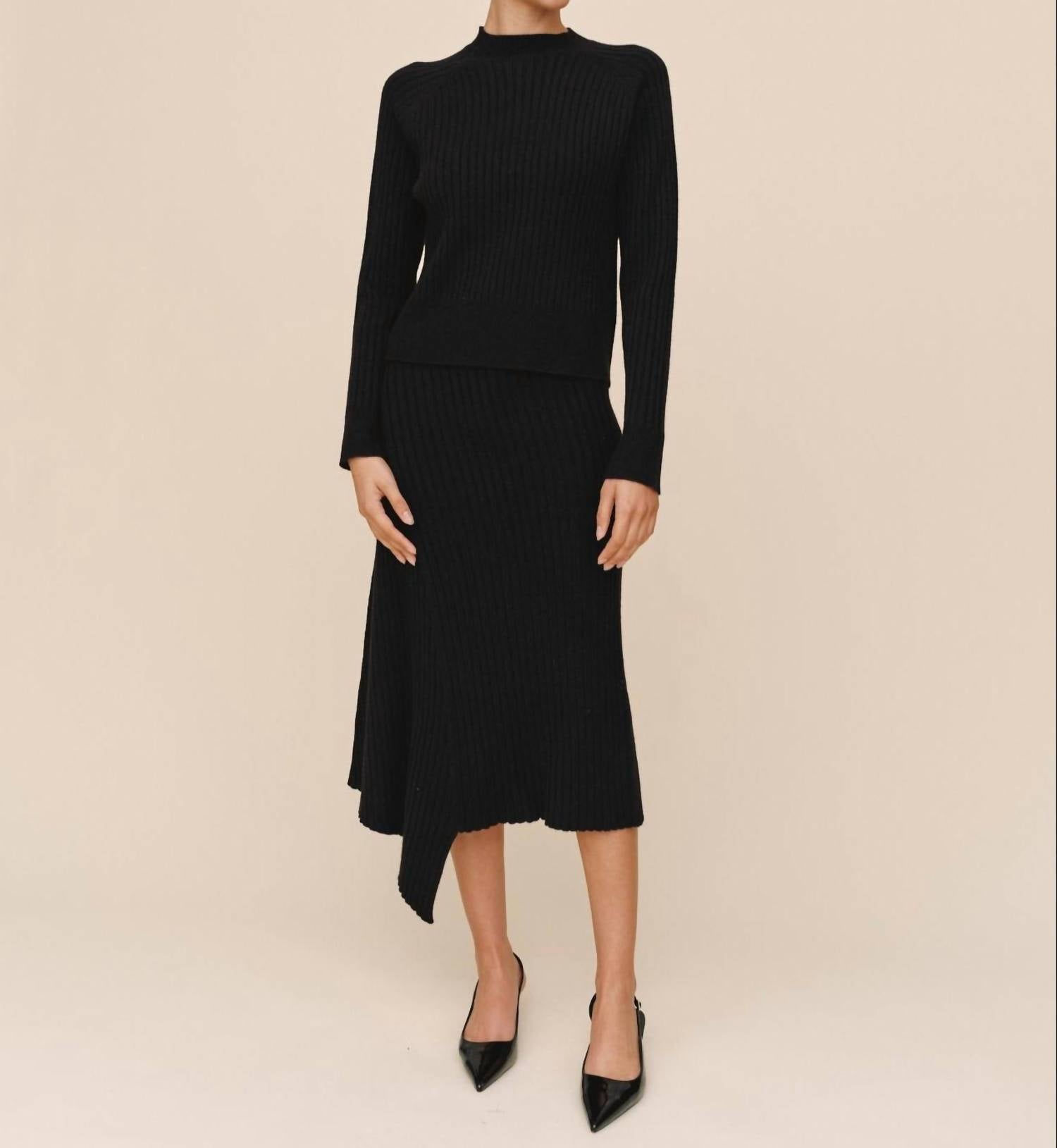 Bella Dahl - Raglan Ribbed Sweater