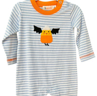 Luigi Kids Kids Candy Corn Bat Playsuit in white - kids' item - detail view