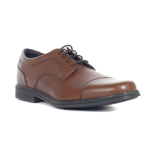 Rockport - Men’s Taylor Leather Cap Toe Dress Shoes