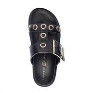 CHINESE LAUNDRY Women's Rozalia Smooth Sandals in black - women's sandal - detail view