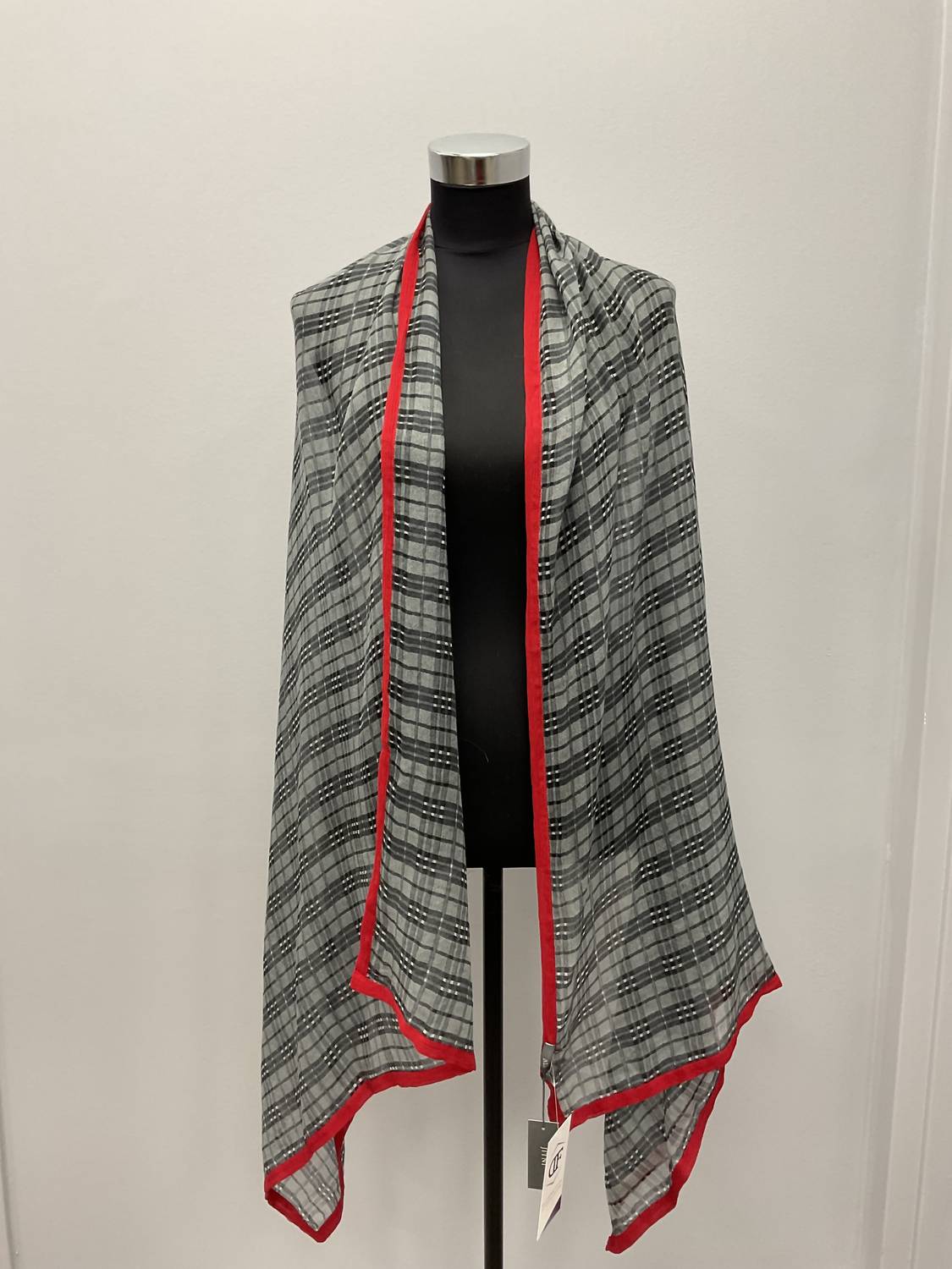 Jitni - GREY CASHMERE SCARF