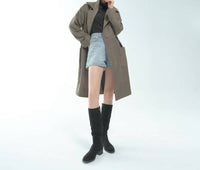 Bussola - Women's Alexis Suede Knee-high Boots