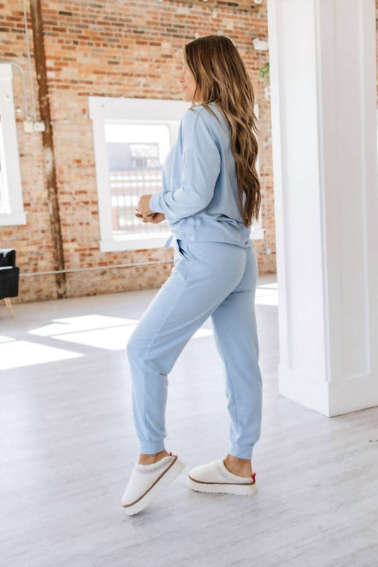 Liam & Company - Long Sleeve Loungewear Set