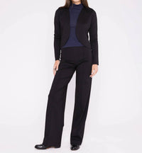 RIPLEY RADER Ponte Knit Straightleg Pants in black - women's pants