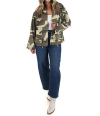Miou Muse - Forest Fade Camo Jacket