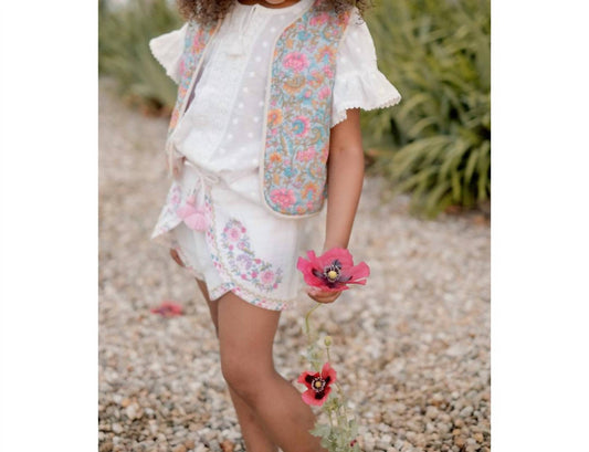 Louise Misha - Girls' Asya Gauze Shorts