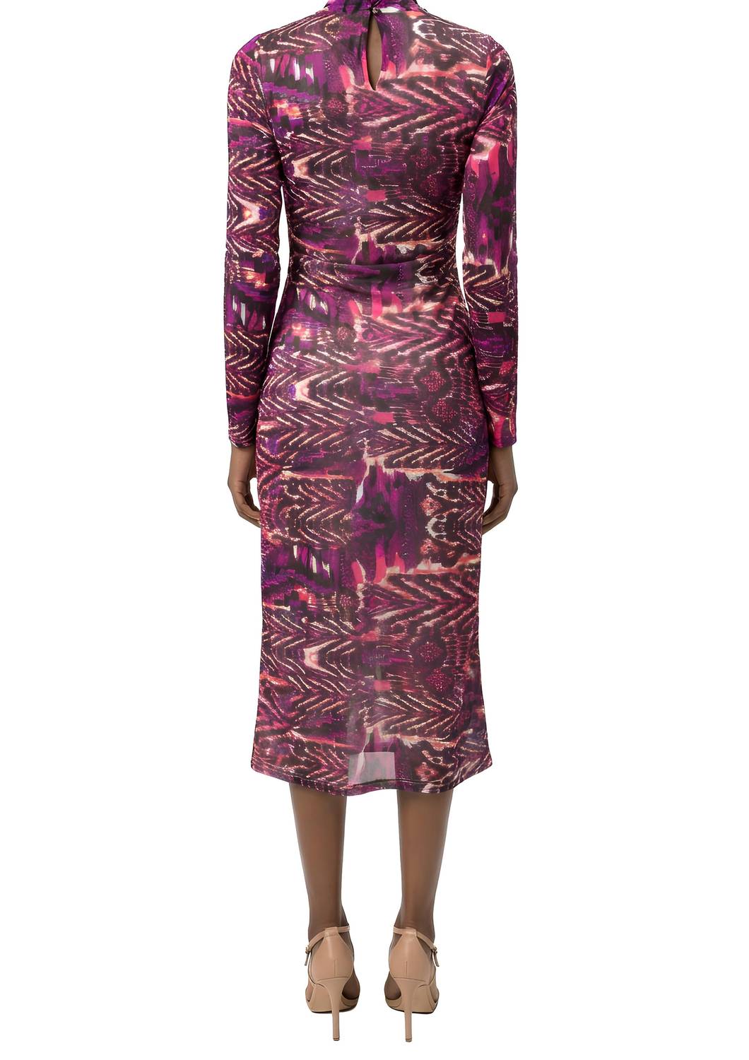 Area Stars Phi Midi Jersey Dress in abstract print - women's dress - view 4