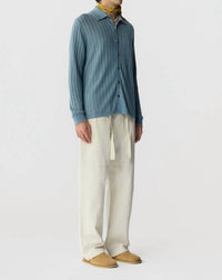 Guest In Residence - Button Up Linen Blend Shirt