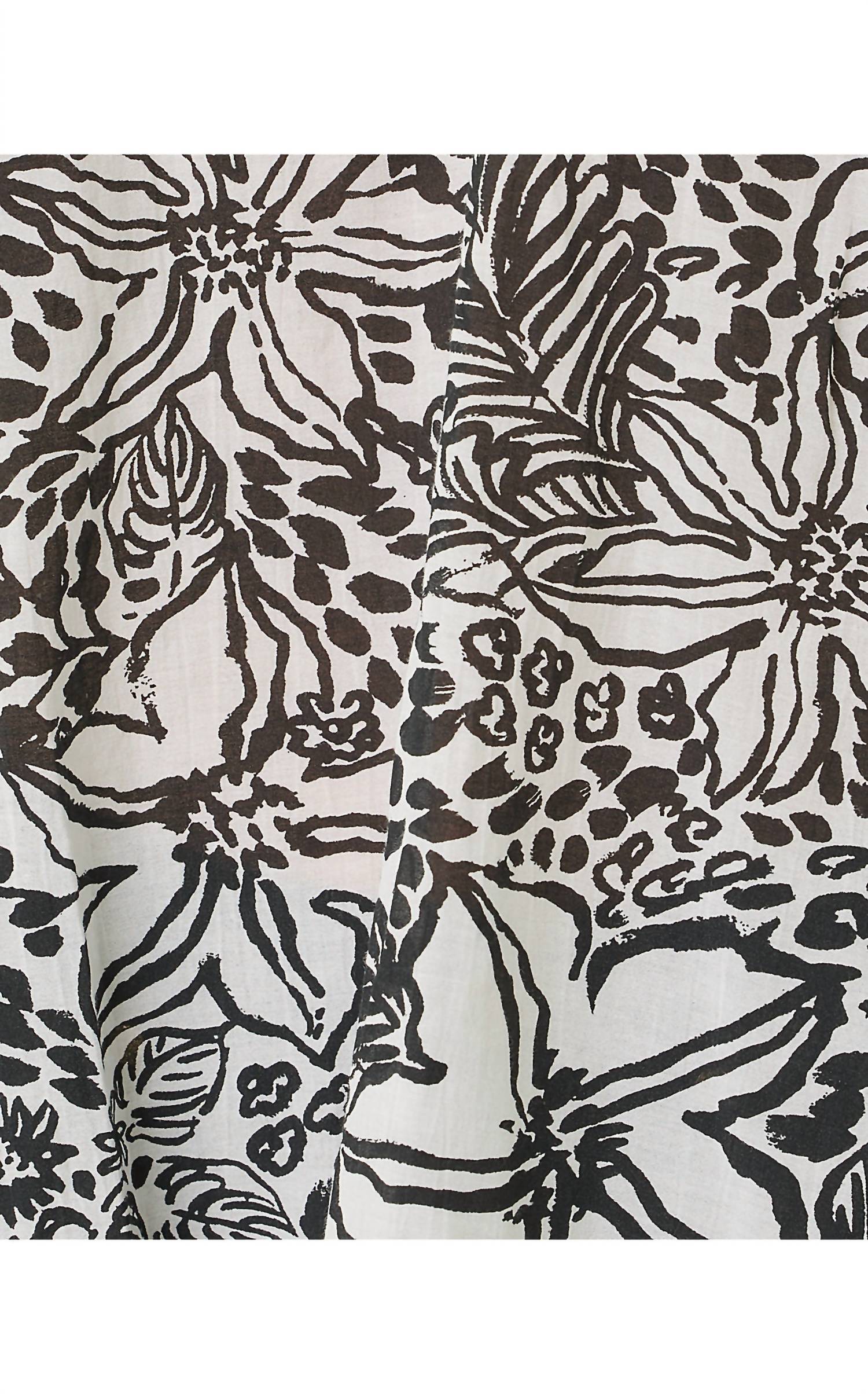 Lilly Pulitzer Lourdes Long Sleeve Top in onyx lots to spot - women's blouse - view 5