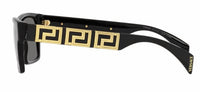 Versace - Woman's Full Rim Rectangular Polarized Sunglasses 4445 - Gb1 - 81