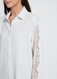 Lysse - Natasha Lace Trim Shirt
