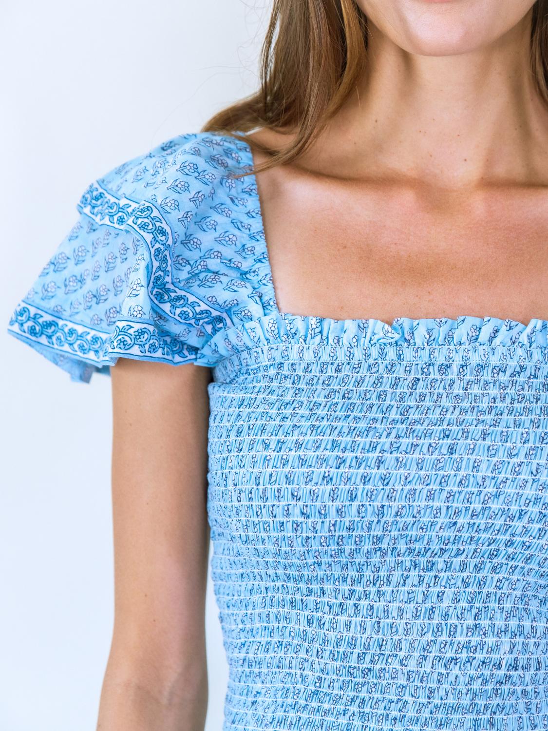 Erica Wilson - Daphne Cap Sleeve Top