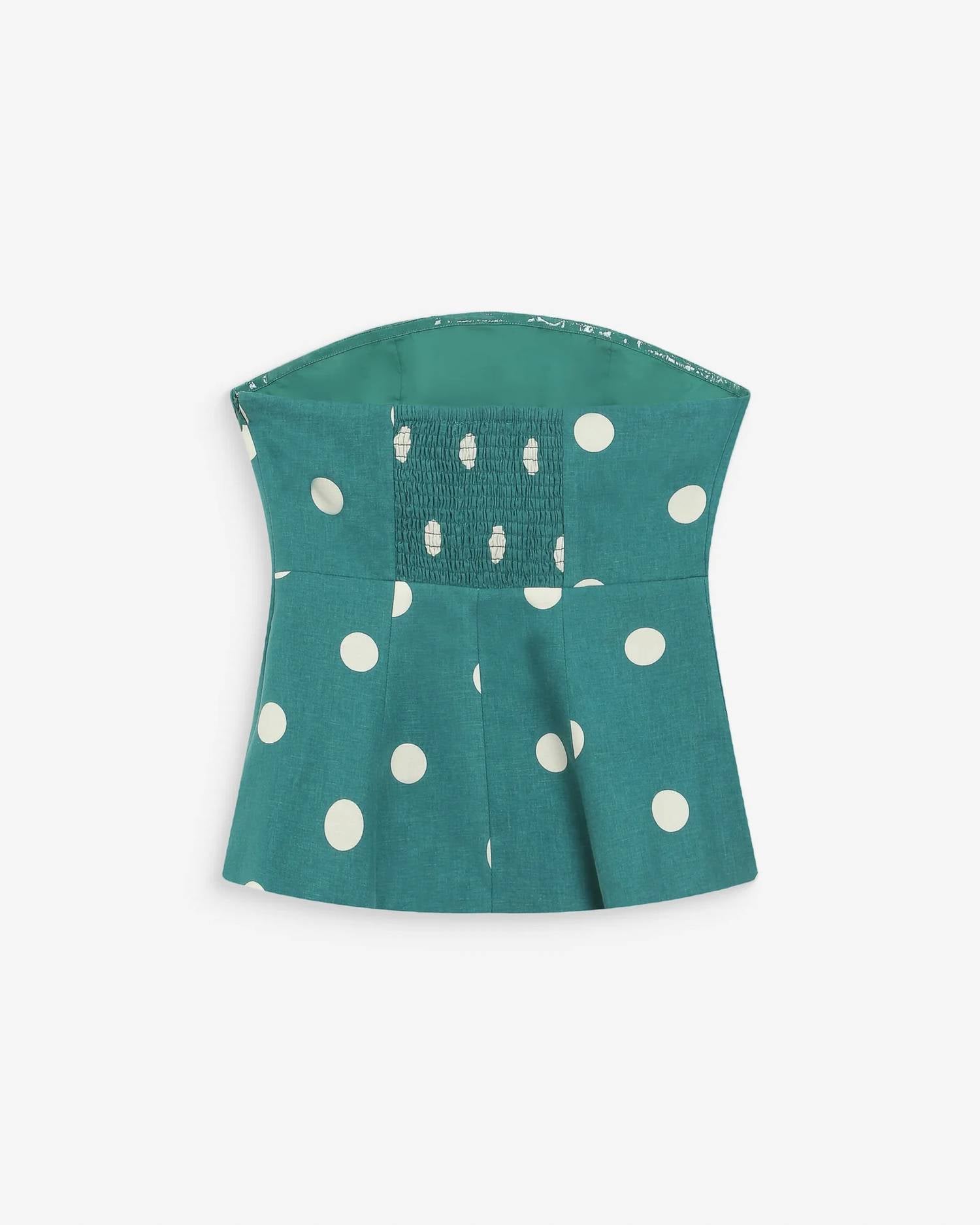 Grace & Mila - Wixie Polka Dot Tube Top