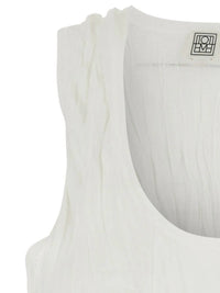 Toteme - Crinkled Knit Tank Top