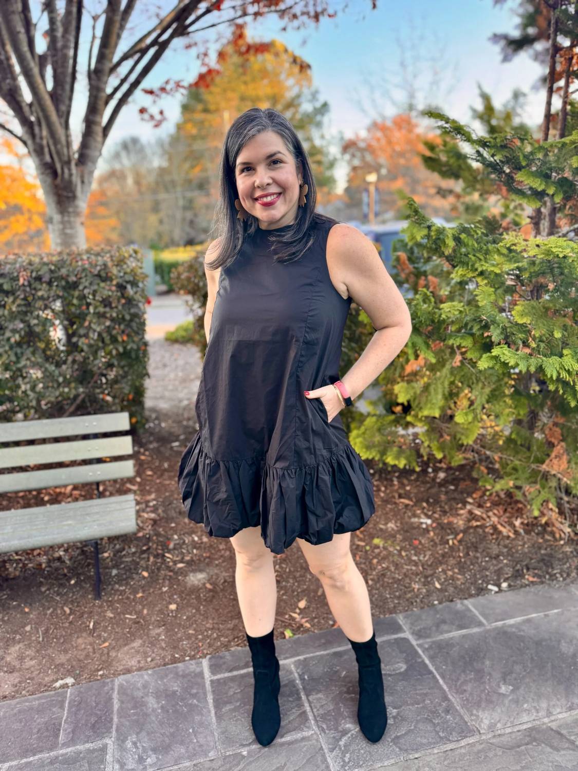 Pinch - Bubble Hem Mini Dress