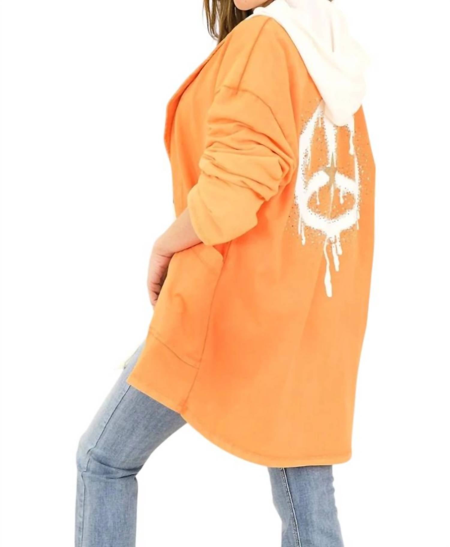 Capucine De Wulf - Peace Out Cotton Cardigan