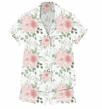 Jane Marie - Women's Silky Satin Pajama Short Set