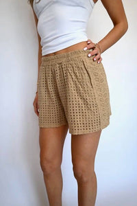 Vintage Havana - Eve's Eyelet Shorts