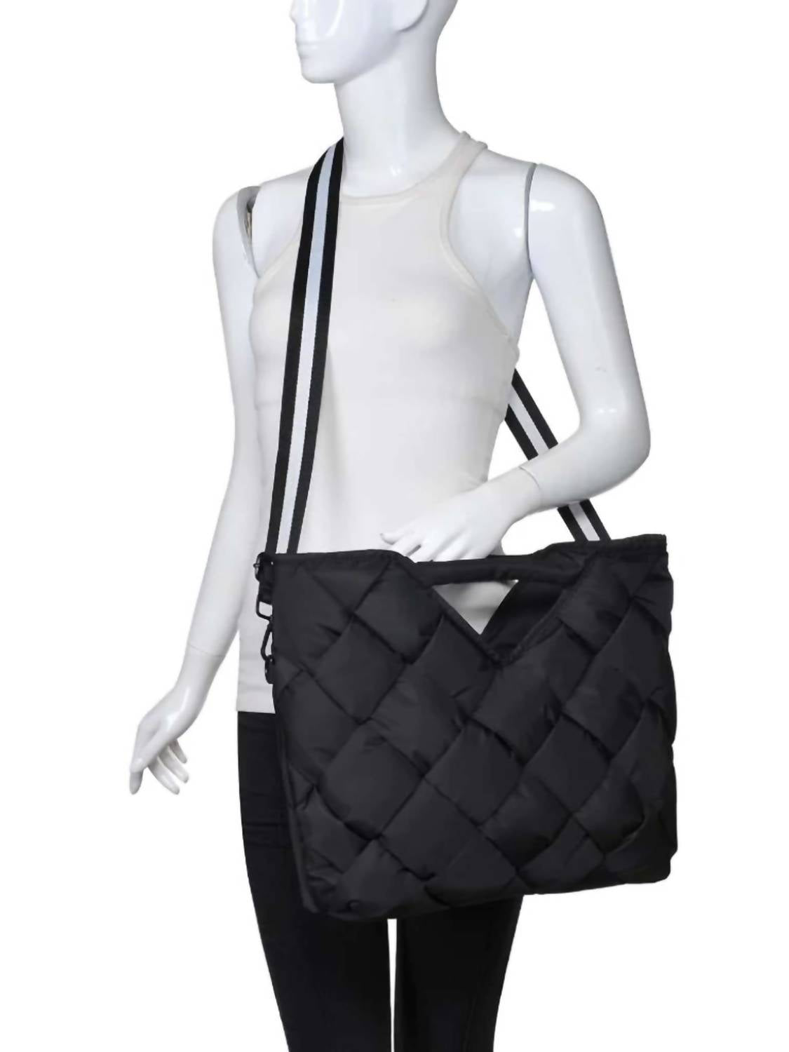 Sol And Selene - Women's Nylon Tote Crossbody Bag
